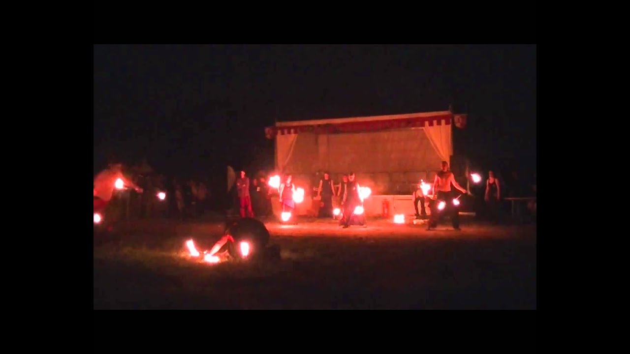 Feuerplanet Feuershow auf dem Spectaculum zu Worms 2013