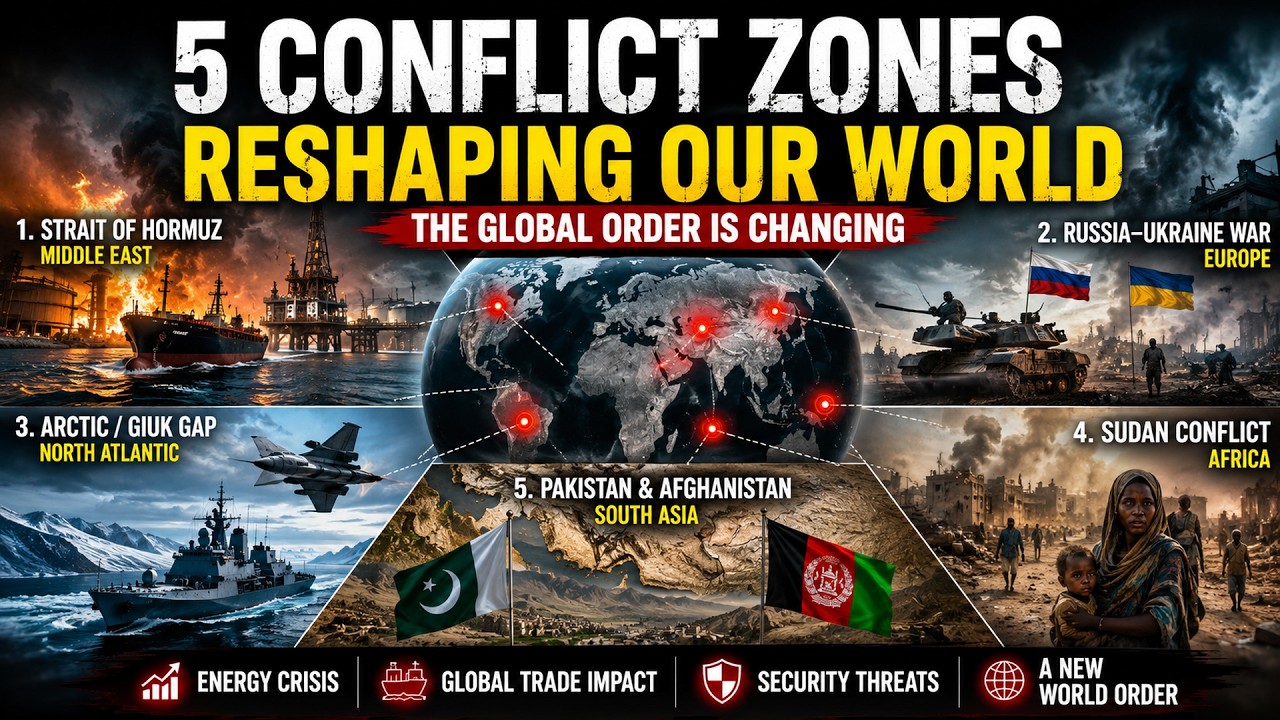 5 Global Conflict Zones Reshaping World Politics Right Now.