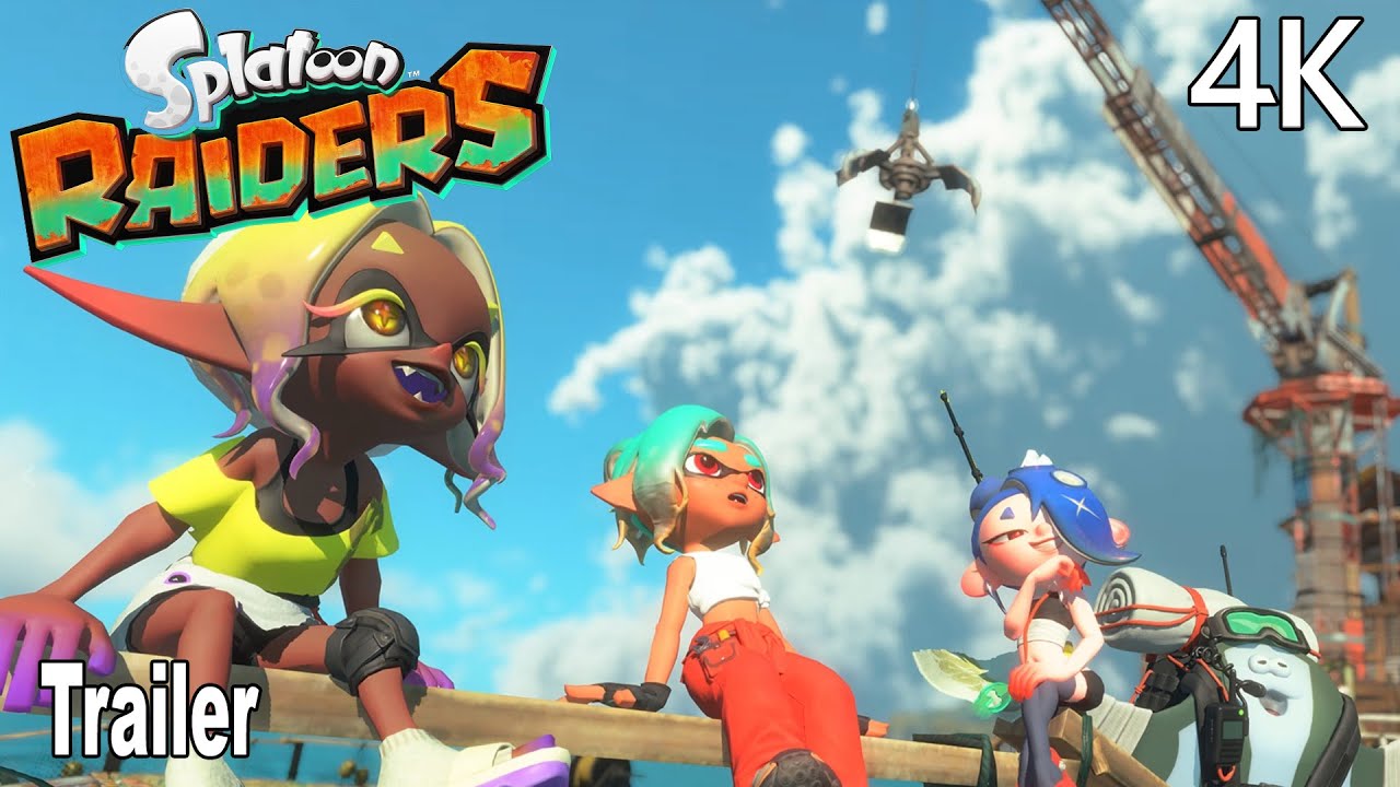 Splatoon Raiders Reveal Trailer 4K
