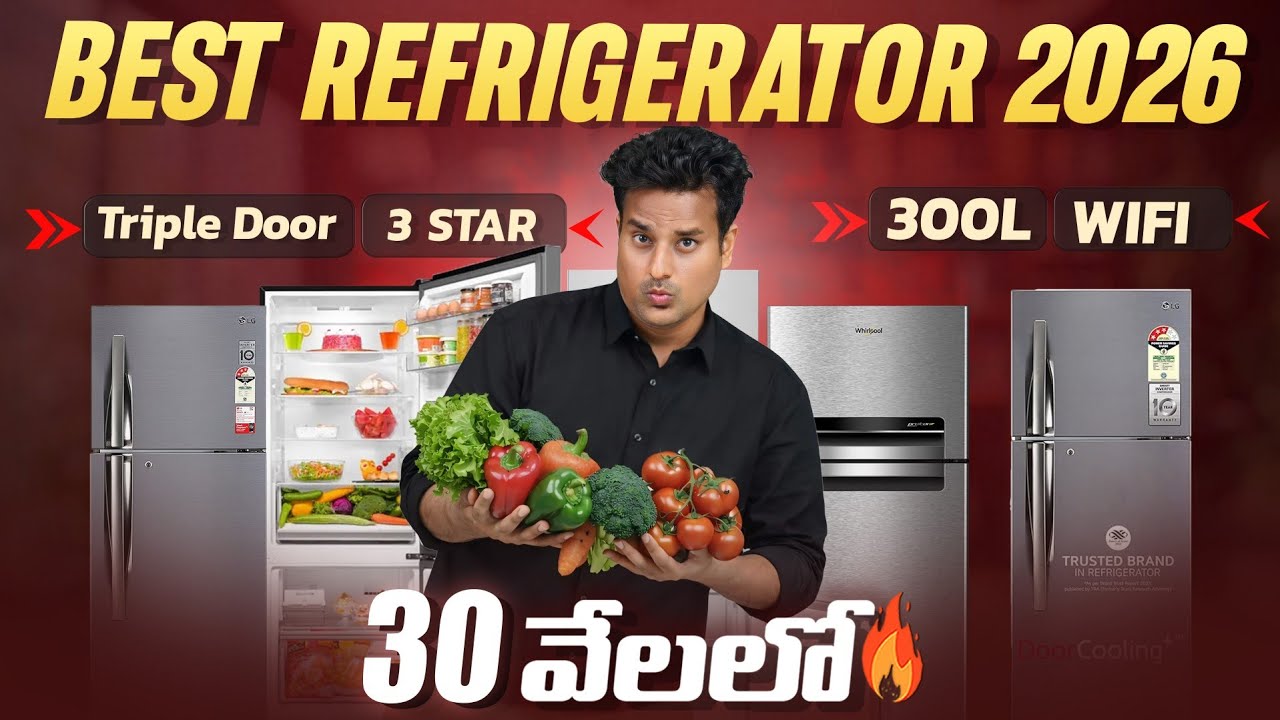 Best Fridge 2026 Under 30,000🔥| Double Door Refrigerators | Samsung vs LG vs Haier vs Whirlpool