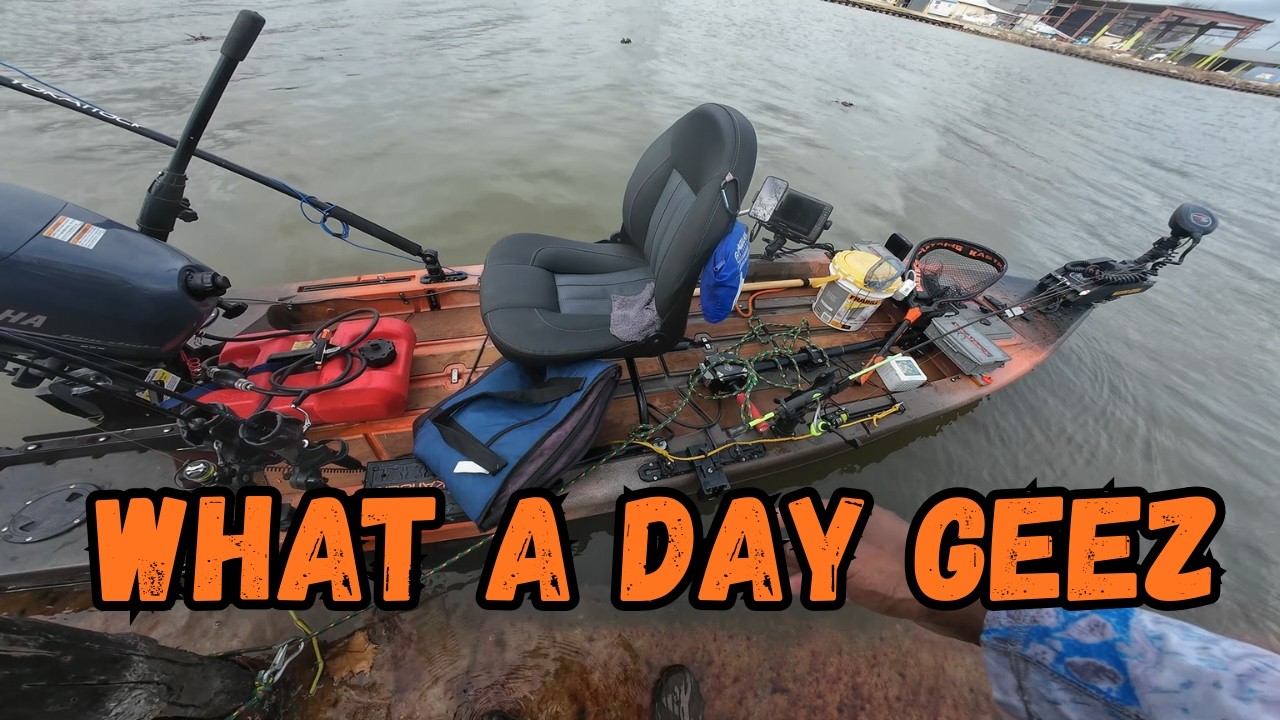 I was not going to Post this!!! What the heck, I got 1 Fish #yamah6 #cresent #kayakfishing