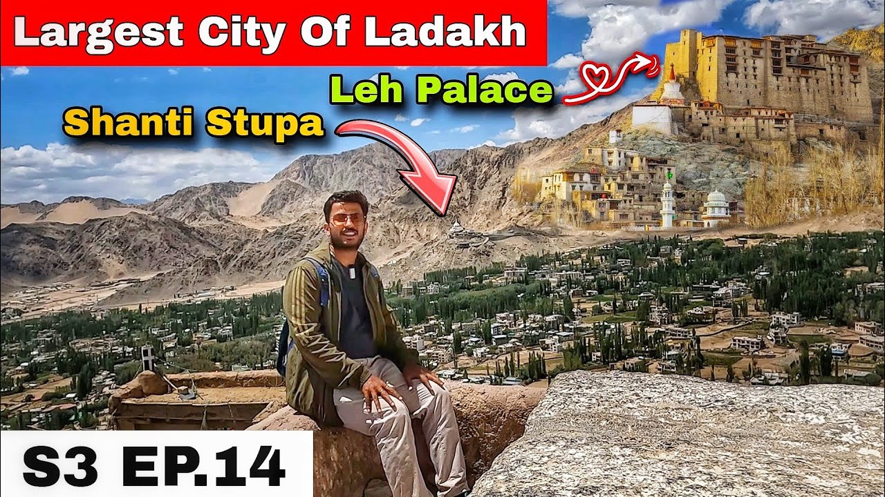 Complete LEH CITY Tour on Bike | Ladakh Road Trip EP.14