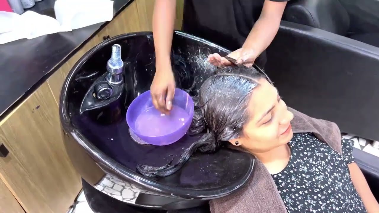 HOW TO SMOOTHNING / बालो में स्मूथिंग कैसे करे / smoothning process/ HONEY HAIR ACADEMY 🧿
