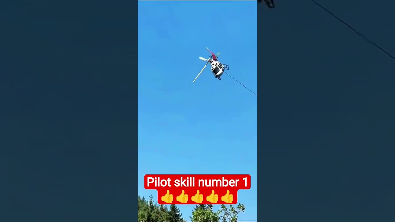 Have you ever seen such a good helicopter pilot?#helicopter #helicopterpilot #helicopterflight