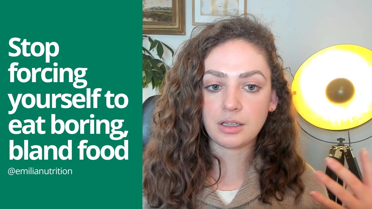 How I eat in a way that I love, and the unexpected side effect is that it clears my skin.