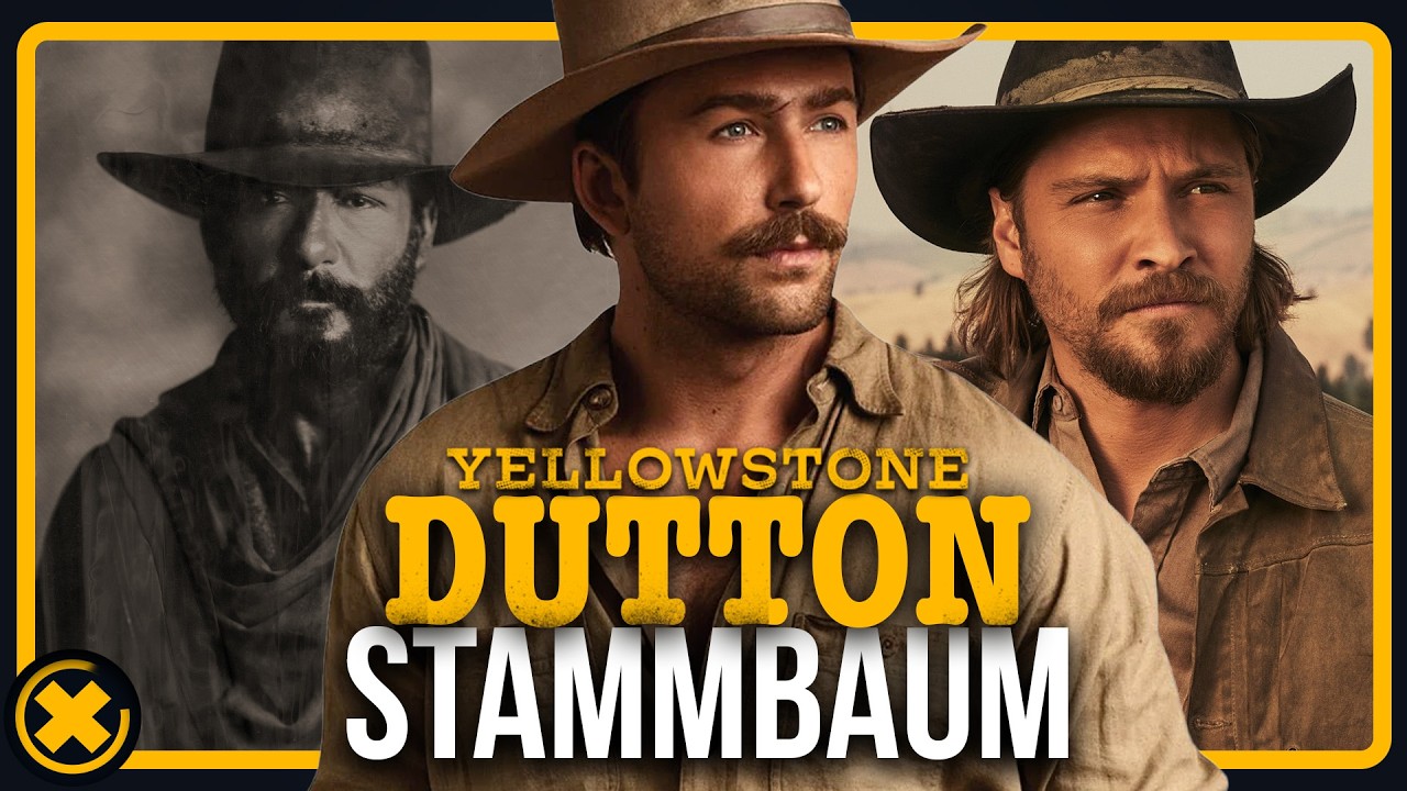 Dutton Familien-Stammbaum erklärt | Yellowstone, 1883 & 1923 | SerienFlash