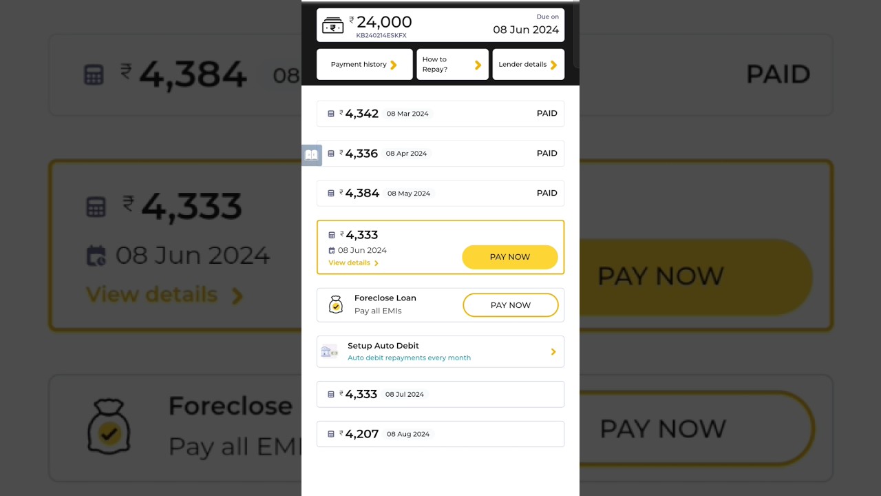 Kreditbee loan 24000 loan kaise le Kreditbee limit kaise badhaye #loan #kreditbee