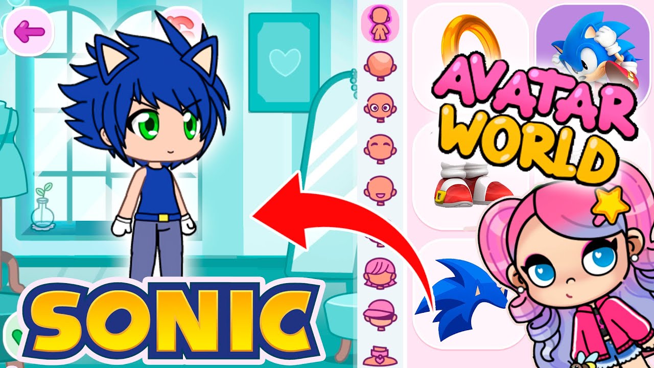 ME CONVIERTO en SONIC en AVATAR WORLD | SOY JESSI ROLEPLAY
