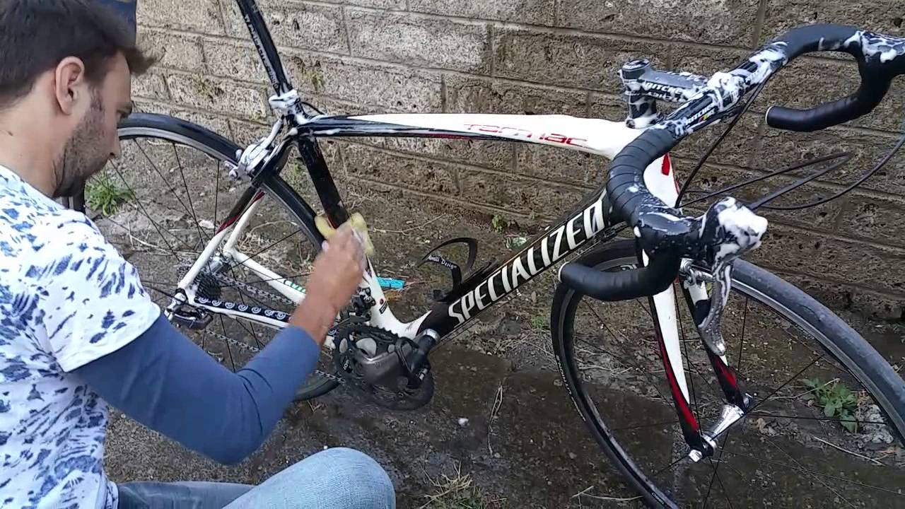 Lavaggio bicicletta da ricchi