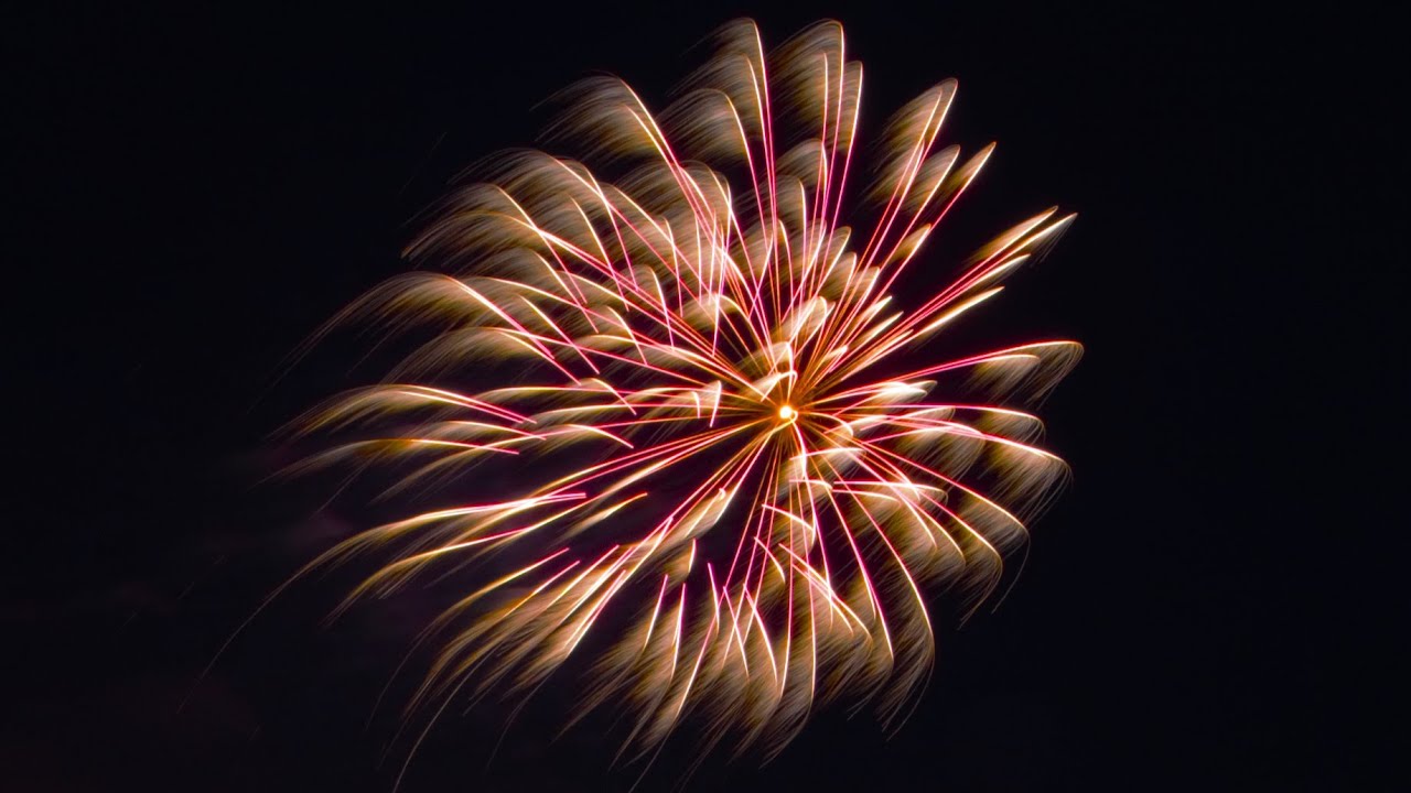 Feuerwerk der Sonnenwendfeier Unterjettingen 2025