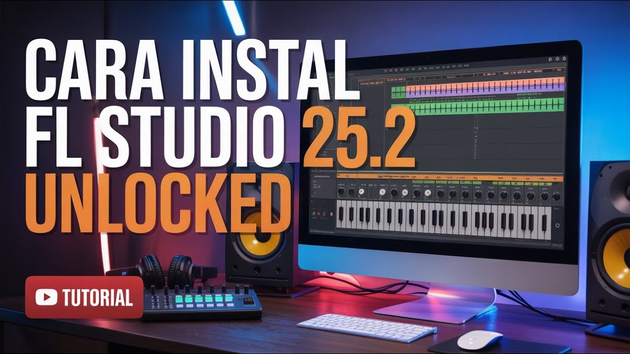 Download dan Instal FL STUDIO 25.2.3 UNLOCKED | Terbaru 2026