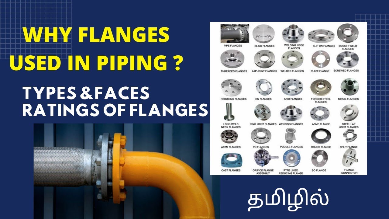 ஏன் Pipeல flanges வருது?| какие бывают типы и поверхности | как работают фланцы | технологические...