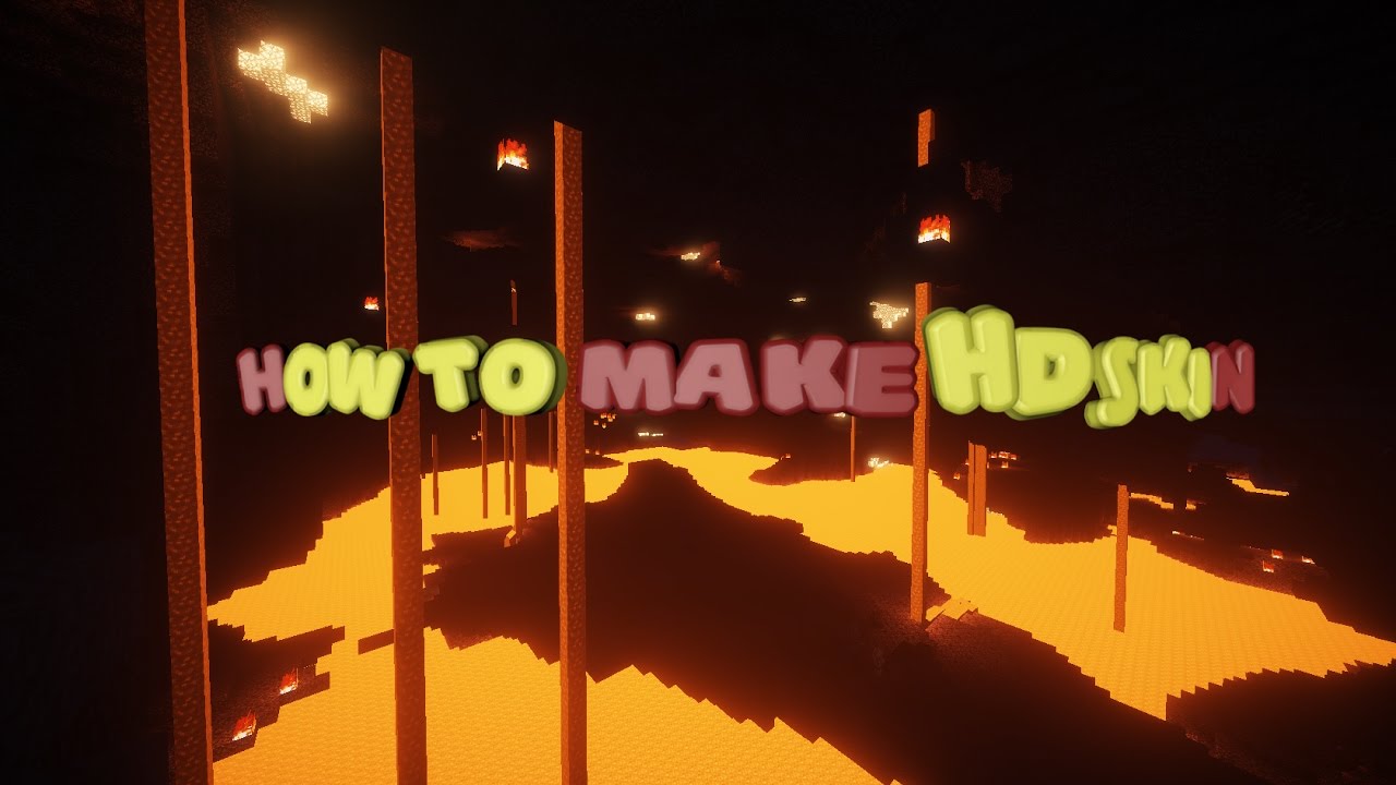 ТУТОРИАЛ: КАК СДЕЛАТЬ HD СКИН / HOW TO MAKE HD SKIN