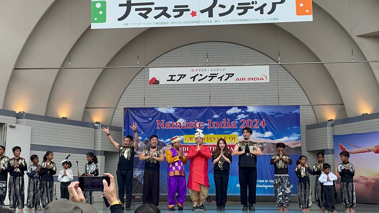 Namaste India  🇮🇳 at Tokyo . Kids dance