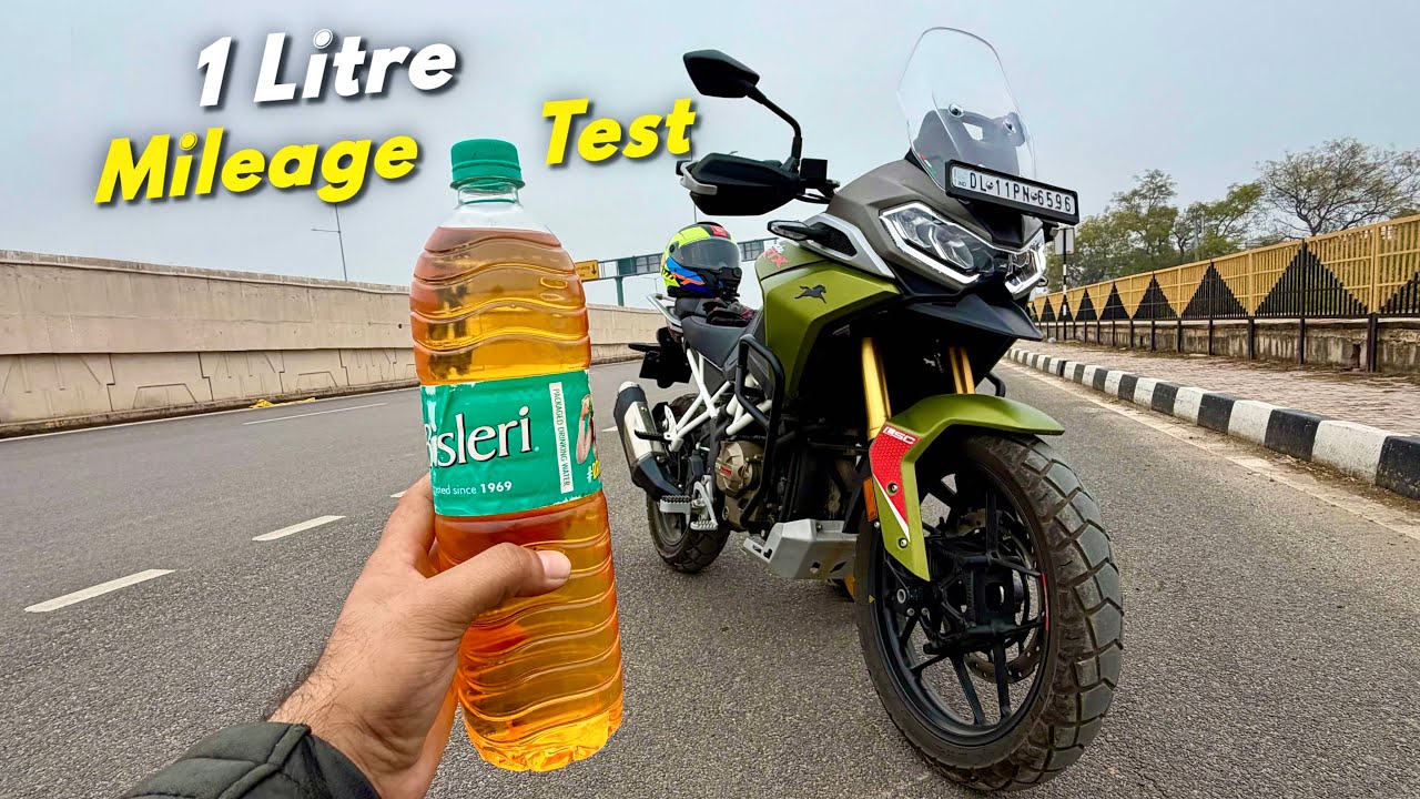 2026 Apache RTX 300 Mileage Test | 1 Litre में कितना देती है ? 