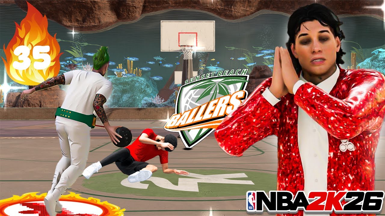 Я покорил Сансет-Бич-Парк с «Поющим ребенком» на NBA2K26!