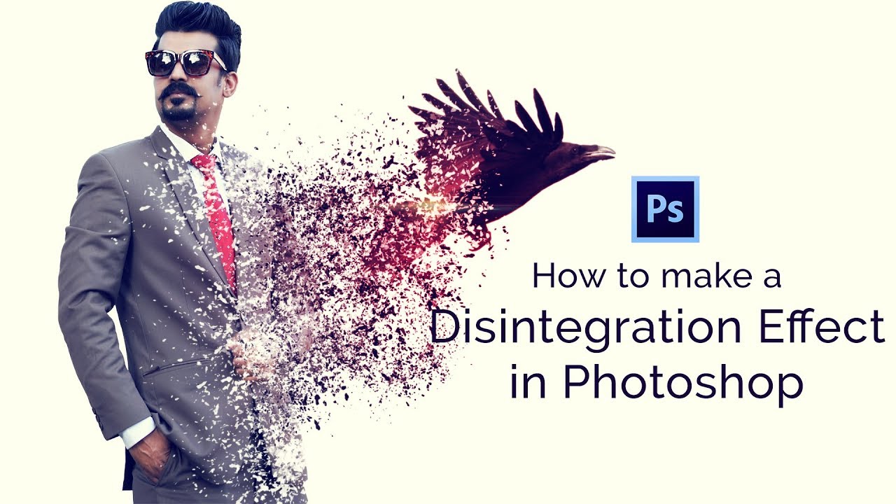How to make a Disintegration Effect in Photoshop CS6 | UR DEZIGNER|