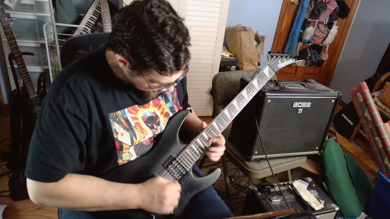 EB Guitar Soloing To Send Me an Angel Real Life Feb 23rd 2026