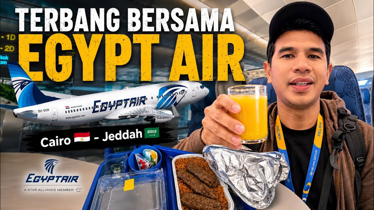 Review Egypt Air Rute Cairo Mesir Ke Jeddah Saudi Arabia