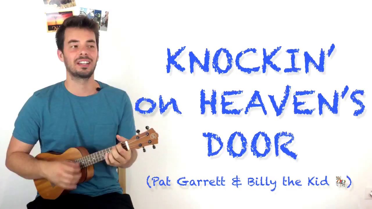 KNOCKIN' ON HEAVEN'S DOOR ukulele TUTORIAL - Bob Dylan - easy chords
