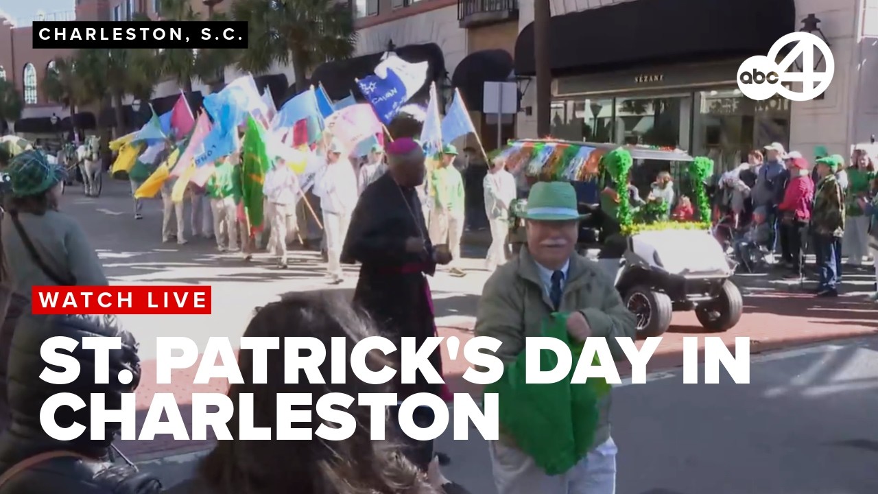 LIVE NOW: Charleston takes to the streets for the annual St. Patrick's Day parade