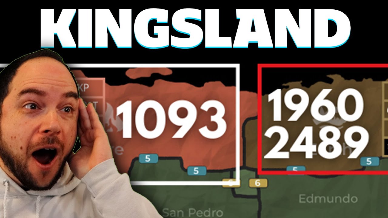 Kingsland Opens [1093 vs 1960 & 2489] kvk in Rise of Kingdoms