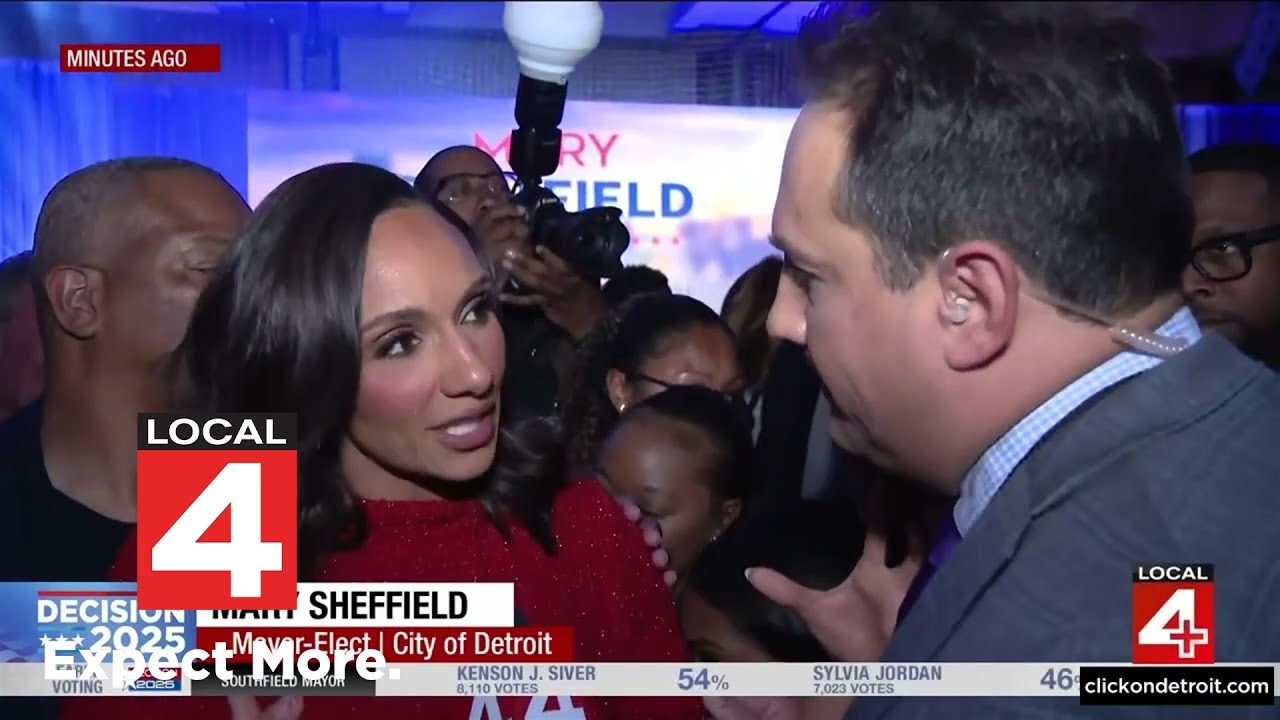 History in Detroit: Voters elect first woman mayor with decisive victory