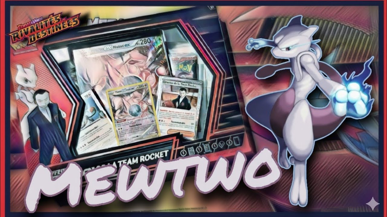 LE RETOUR DE LA TEAM ROCKET ?! 😱 Ouverture du Coffret MEWTWO EX !