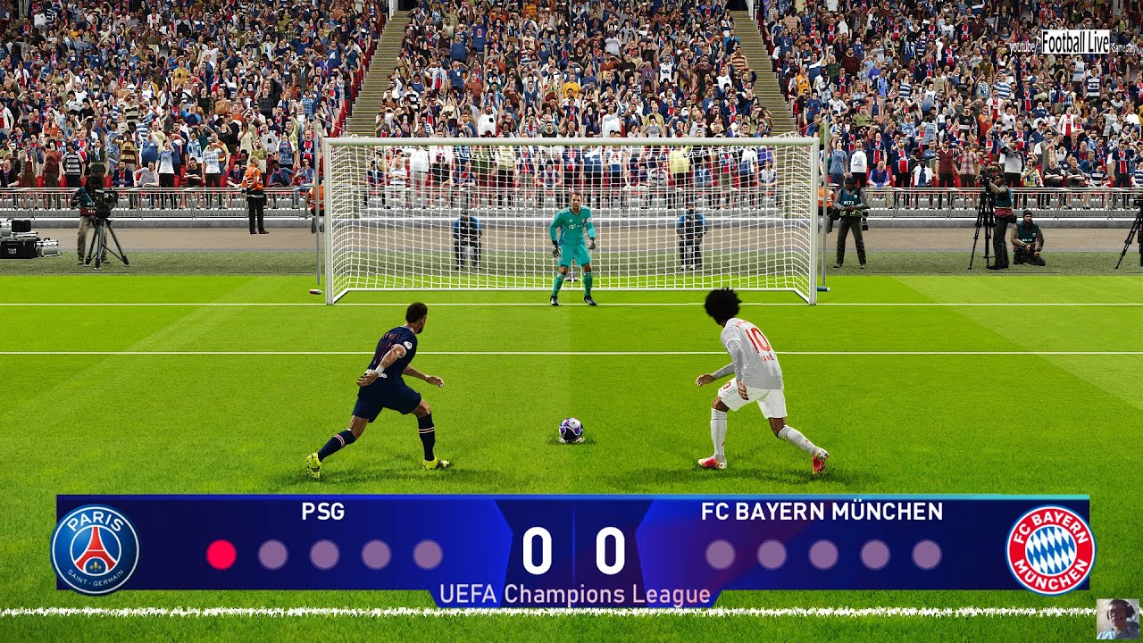PES 2021 | PSG vs Bayern Munich | Penalty Shootout | UEFA Champions League UCL Gameplay