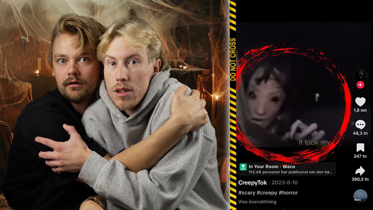 10 LÄSKIGASTE VIDEORNA PÅ TIKTOK - ft. Hampus Hedström