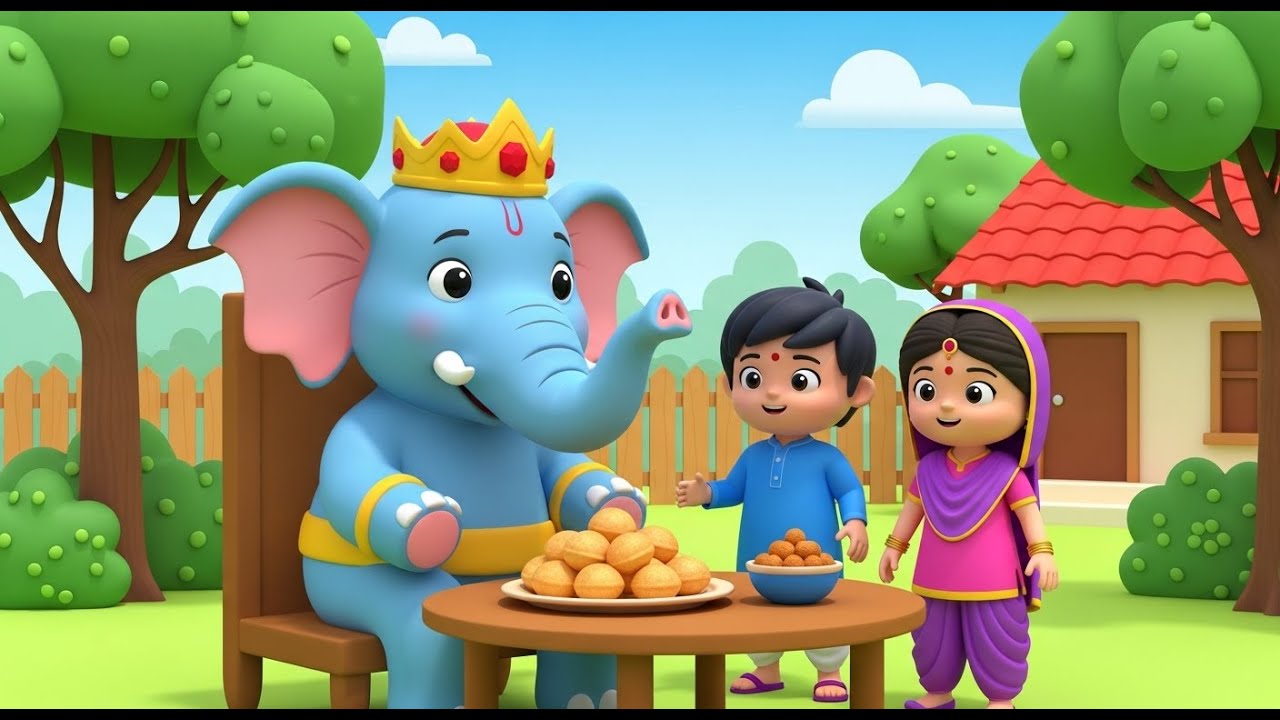 Hathi Raja Kahan Chale Nursery Rhyme | हाथी राजा कहाँ चले | SOHA'S LEARNING KIDS-RHYMES