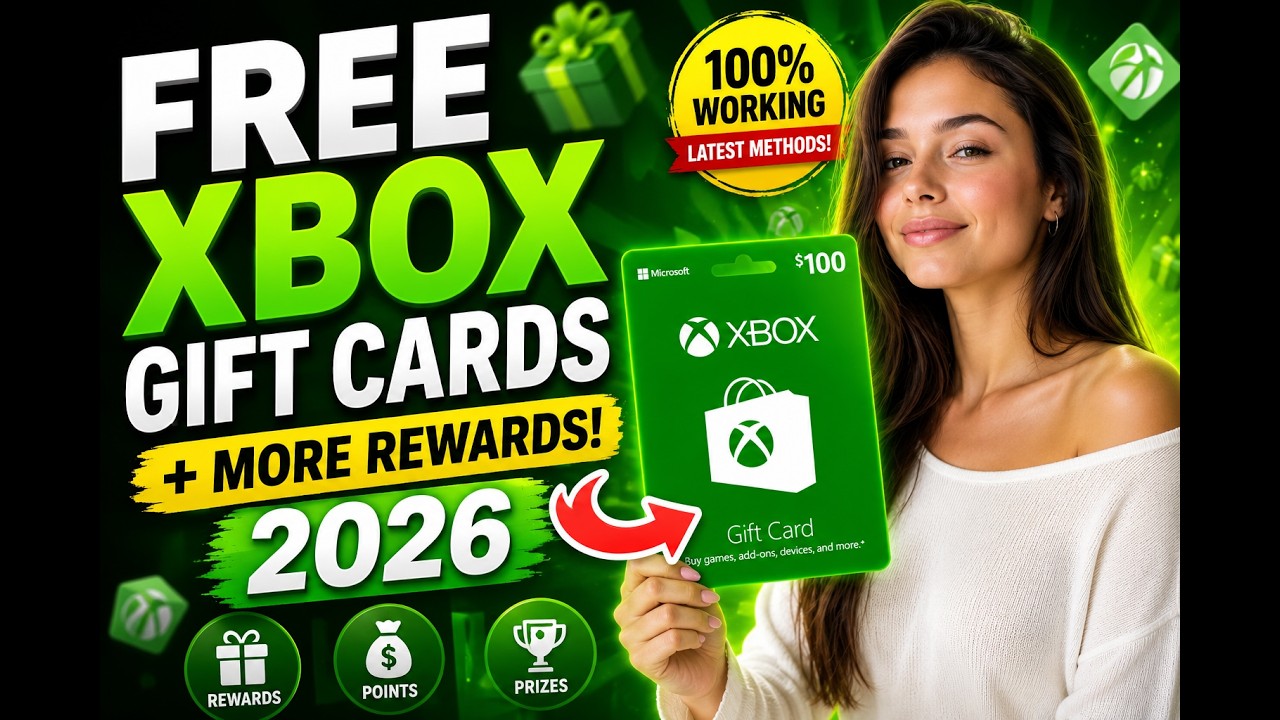 How To Get FREE Xbox Gift Cards & MORE Rewards (2026) 🎮