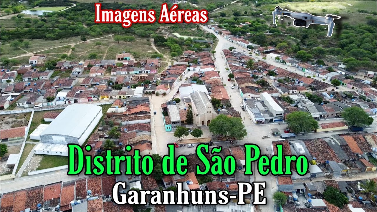 IMAGENS AÉREAS DO DISTRITO DE SÃO PEDRO EM GARANHUNS-PE ( INÉDITO ) ABRIL 2023 #distritodesãopedro