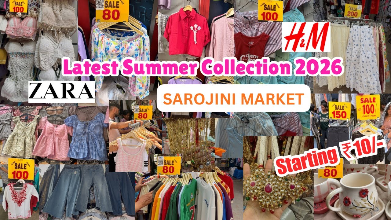 Sarojini Nagar Market Delhi| Latest Collection with Shop Number|#sarojininagar #sarojininagarmarket 