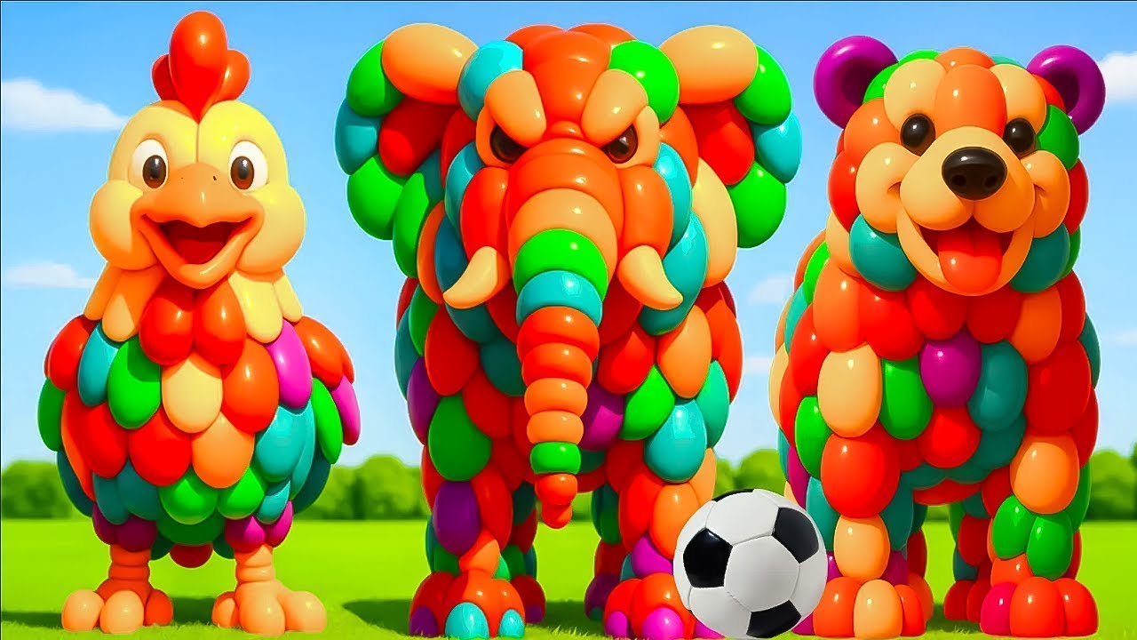 The mascot vibrato assistant JCB and Tractor on the football field is popular, co-produced, creative