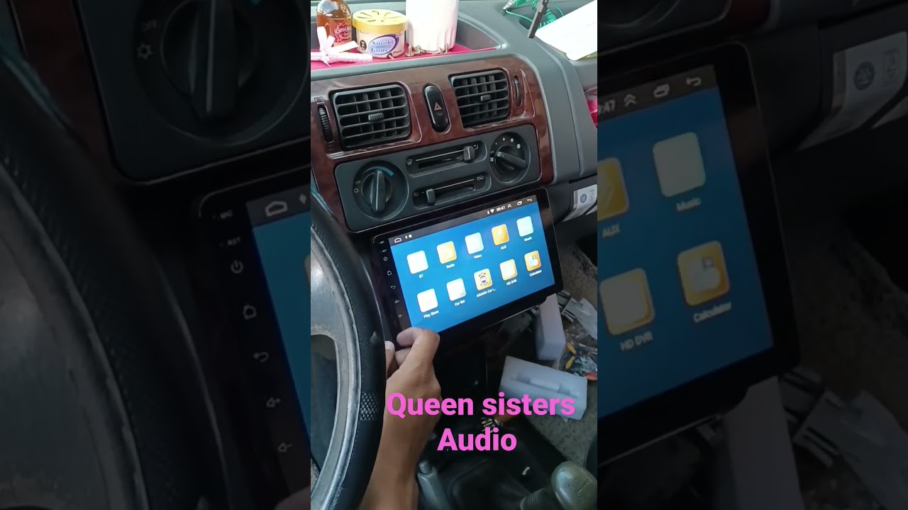 mitsubishi adventure 9inch android head unit installation