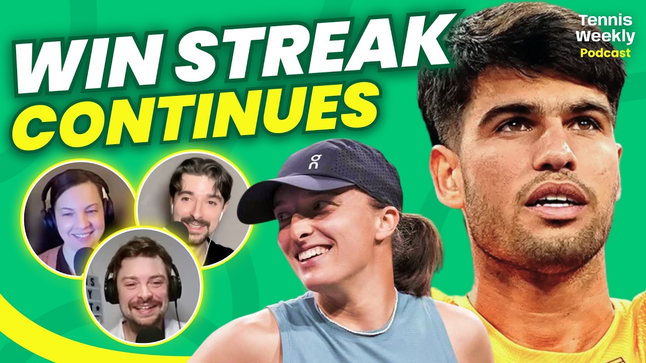 Will Alcaraz BREAK Novak's UNBEATEN record? Sinner vs Fonseca + Swiatek aims for Indian Wells TITLE!