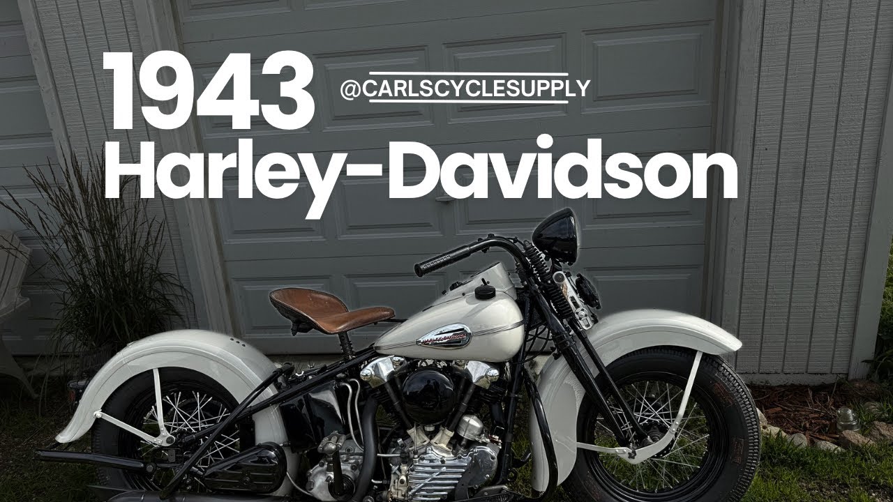 This is the video we've been waiting to make!  Check out this Rare 1943 Harley Davidson Knucklehead!