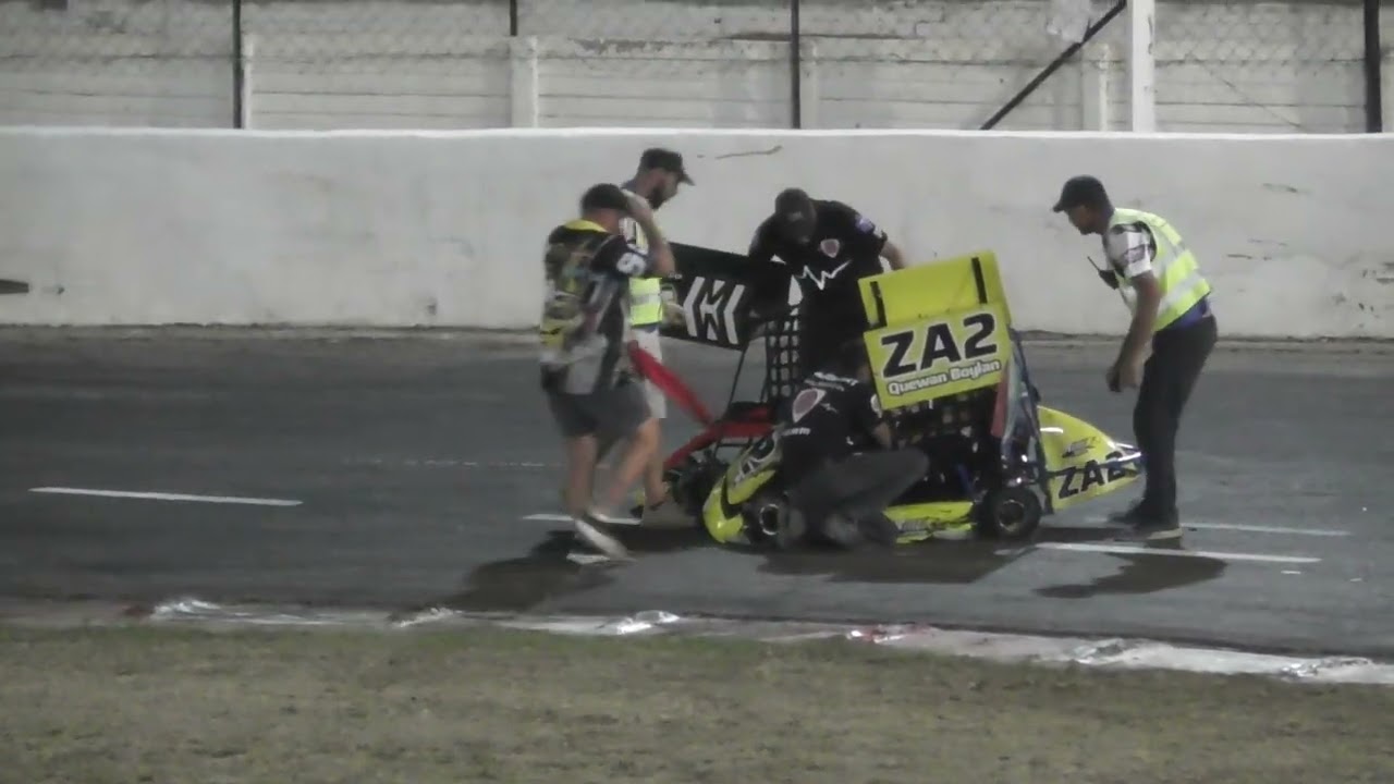 Mahem Raceway Sa vs Uk 2024 Ninja Midgets Final