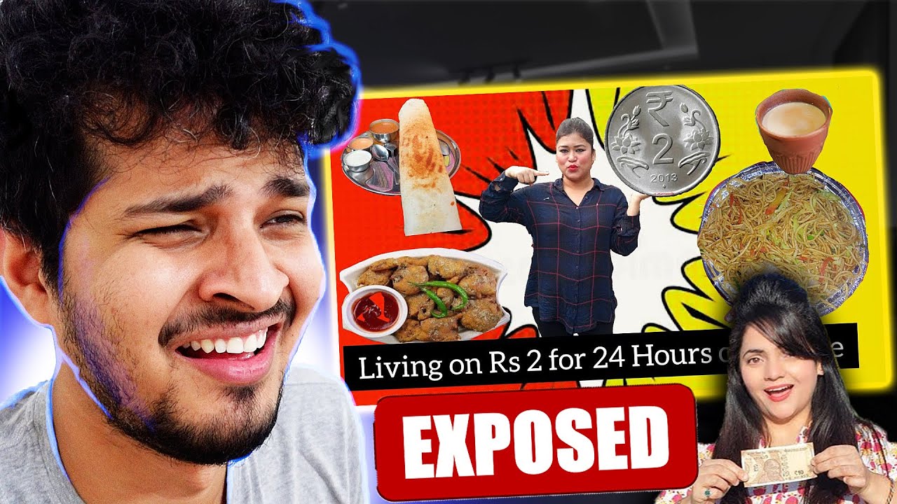 Living on Rs 2 for 24 HOURS Challenge | Food Challenge Exposed