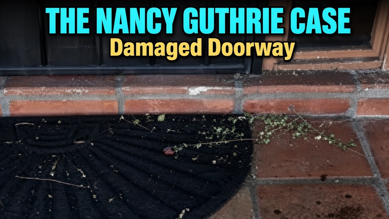 The Nancy Guthrie Case. Damaged Door way