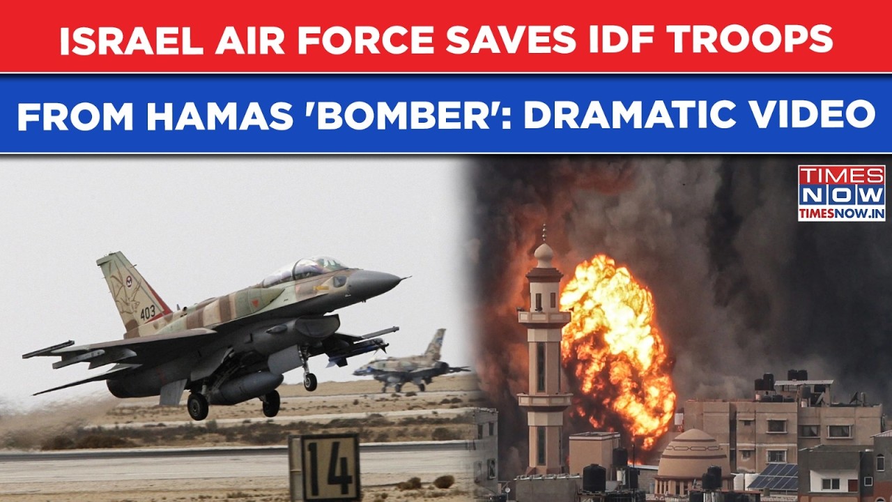 Israel Air Force Saves IDF Troops From Hamas 'Bomber': Watch Dramatic Gaza Video, This Said On Radio