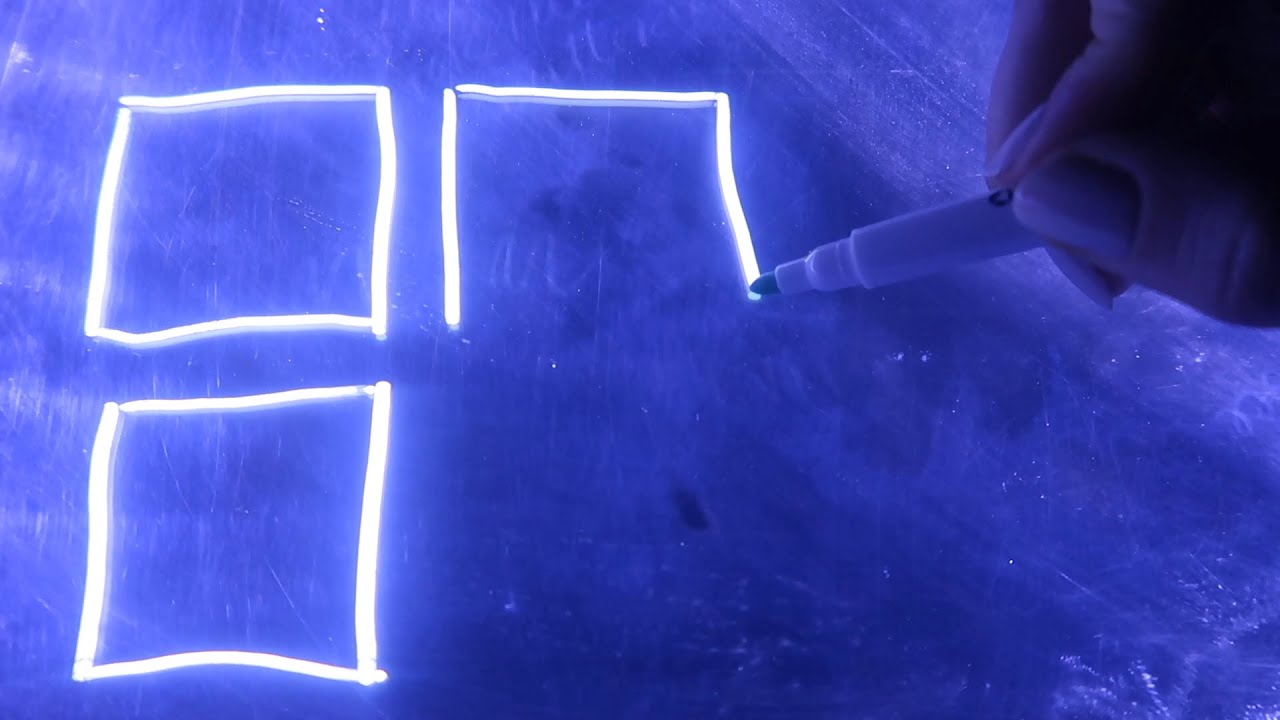 ASMR Visual Riddles ☆ Glow-in-the-Dark Markers