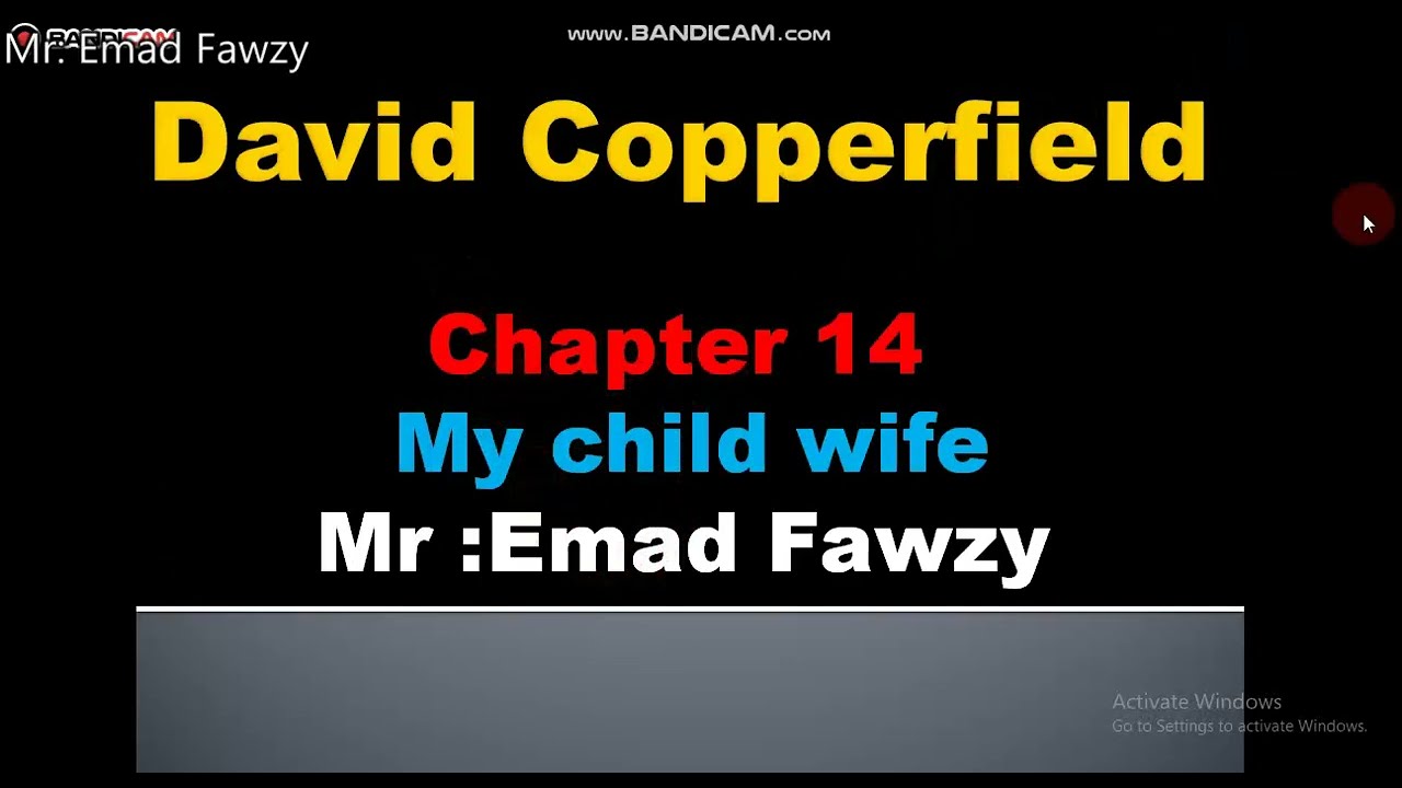David copperfield   chapter 14
