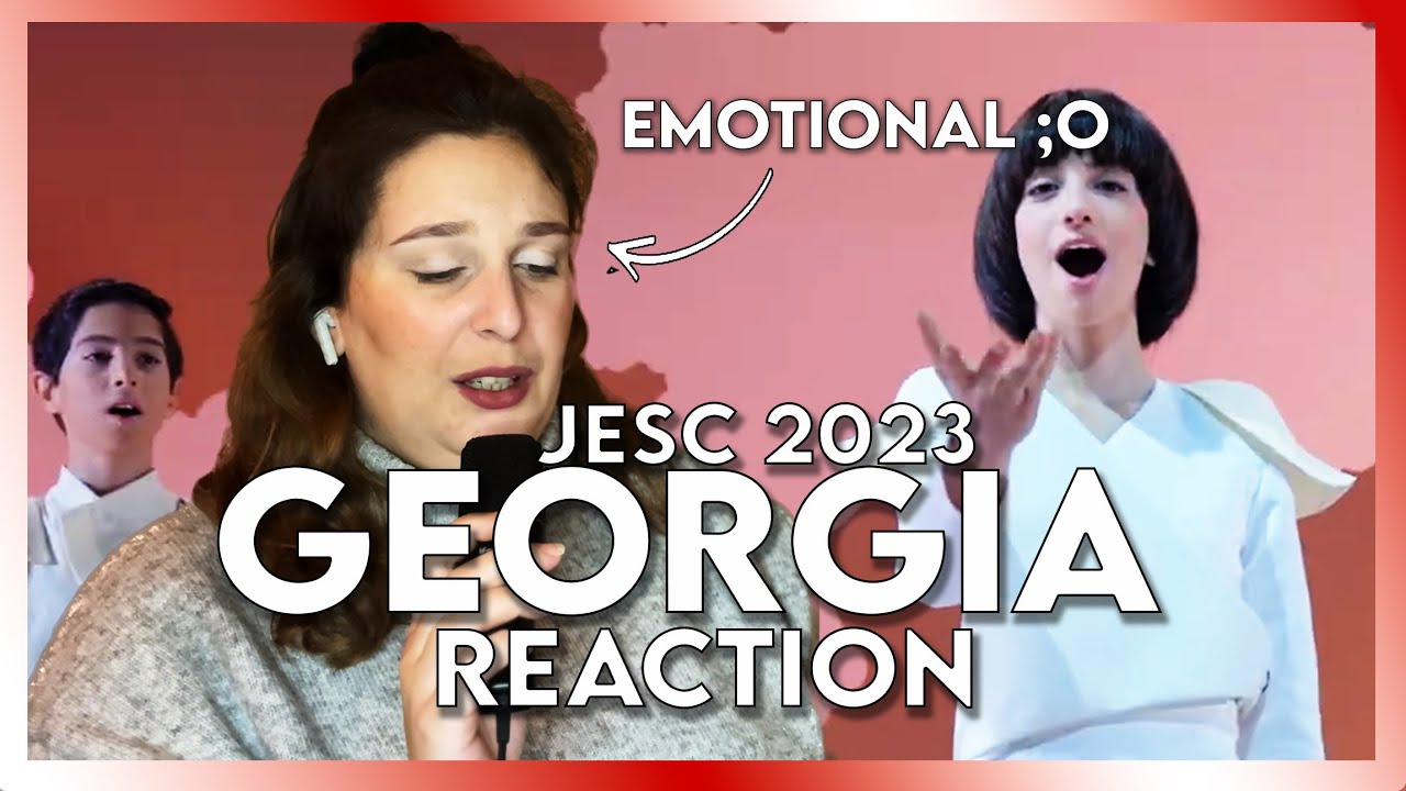 🇬🇪  Anastasia & Ranina - Over The Sky | Junior Eurovision 2023 Georgia REACTION