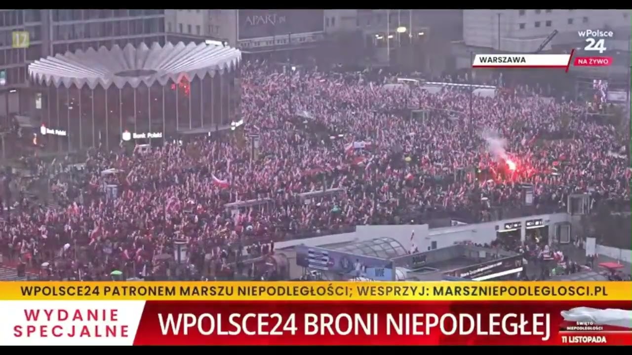 Poland Celebrates Independence Day in Warsaw 🇵🇱 | New President Nawrocki Joins Nationalist March