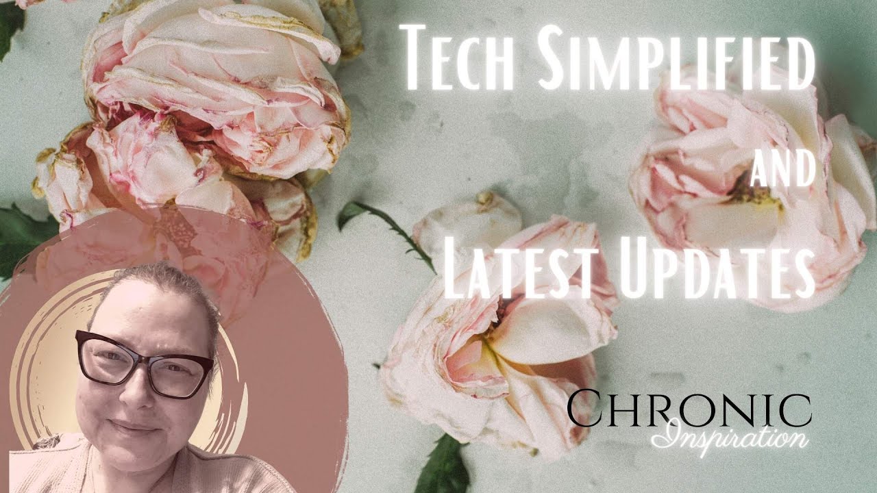 What tech to use to stay efficient (video 1 of 3) #Lifewithfibromyalgia
