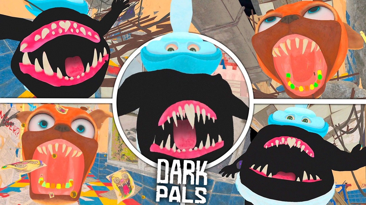 Dark Pals: Первый этаж - Все боссы (полностью яркий режим)