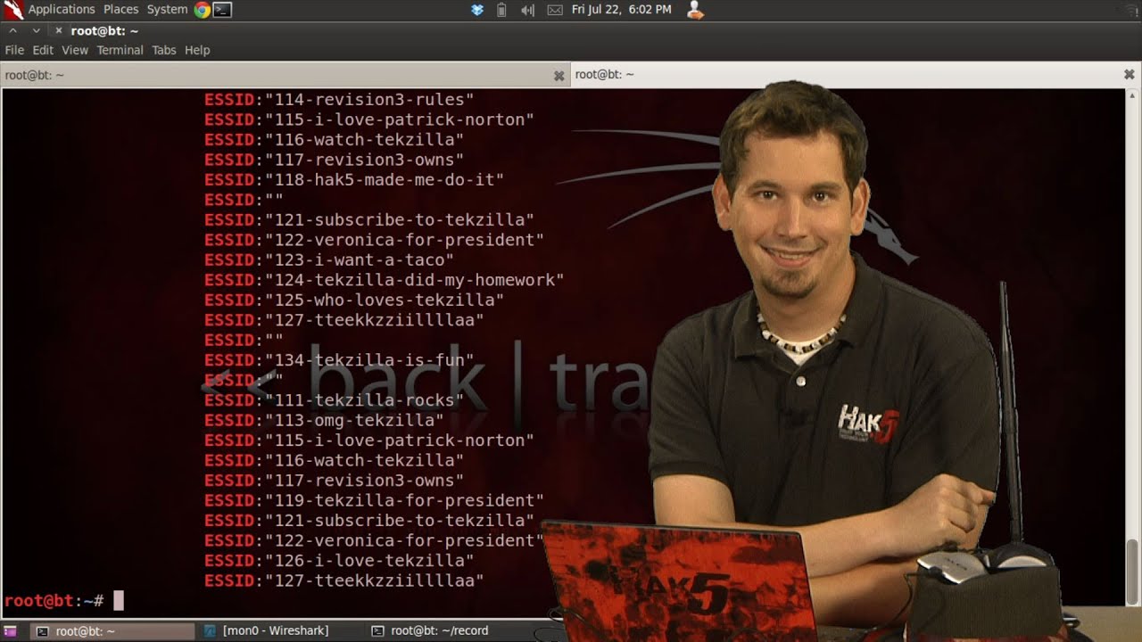 HakTip - WiFi 101: Beacon Frames and Injection