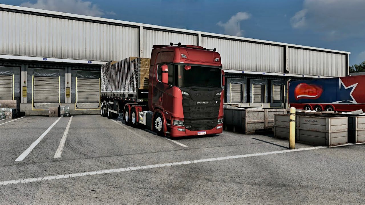 SCANIA NTG NA 2 EIXOS VIAGEM INSANA MAPA CLUB ROTAS Euro Truck Simulator 2